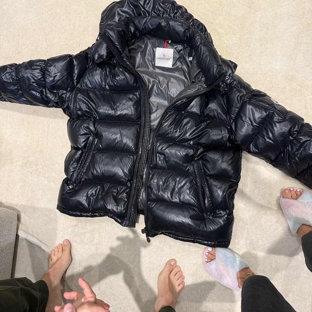 Moncler Black Puffer Jacket